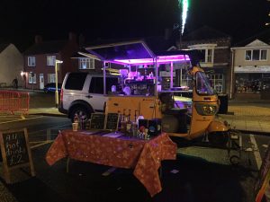 coffee tuk tuk Christmas market
