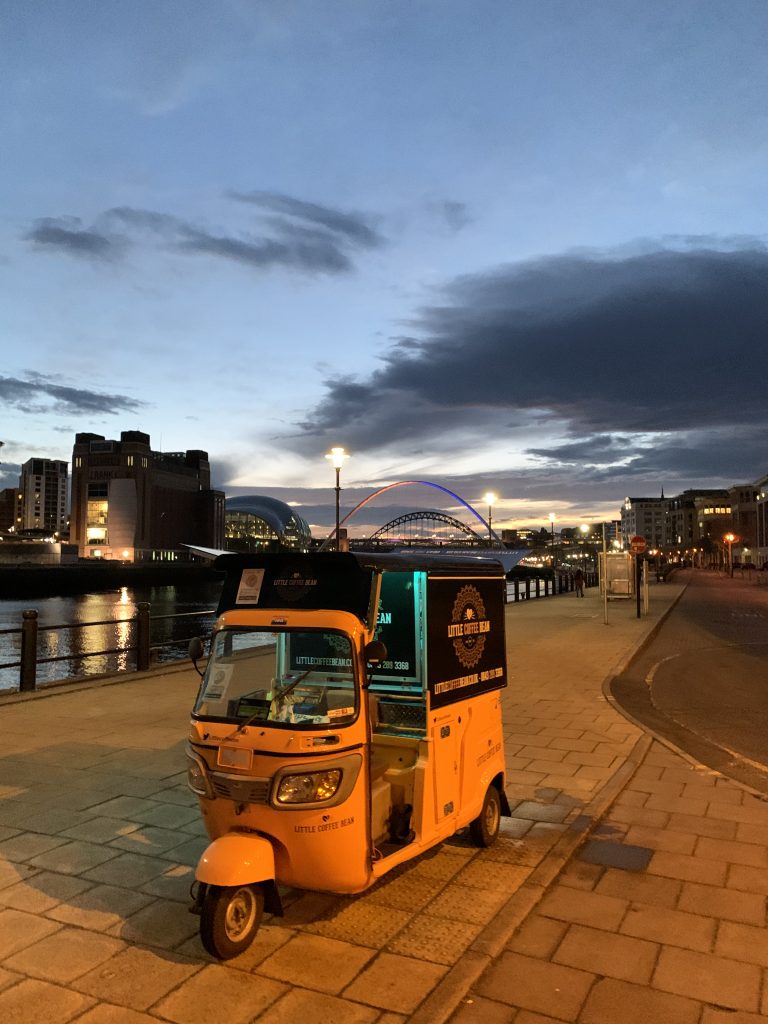 Coffee Tuk Tuk for hire in North East of England